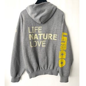 Freecity Hoodie Vintage Rare Life Nature Love Free City Let’s Go